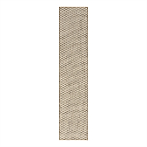 Nourison Courtyard 8' Runner Jute Ivory Fabric Area Rug