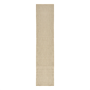 Nourison Courtyard 8' Runner Natural Fabric Area Rug