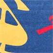 Nourison Imagination 5' x 7' Navy Multi-Color Fabric Area Rug