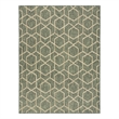 Nourison Horizon 5' x 7' Green Fabric Area Rug