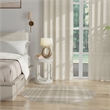 Nourison Grafix 4' x Round Olive Fabric Area Rug