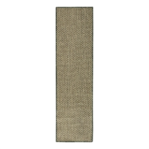 Nourison Courtyard 6' Runner Green Fabric Area Rug