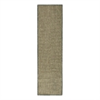 Nourison Courtyard 6' Runner Green Fabric Area Rug