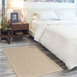 Nourison Courtyard 2' x 3' Jute Ivory Fabric Area Rug