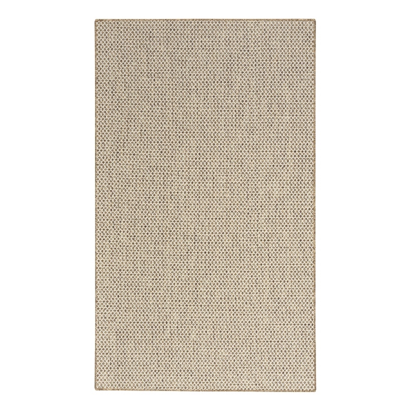 Nourison Courtyard 2' x 3' Jute Ivory Fabric Area Rug