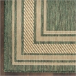 Nourison Horizon 4' x 6' Green Fabric Area Rug