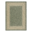 Nourison Horizon 4' x 6' Green Fabric Area Rug