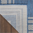 Nourison Horizon 4' x 6' Denim Fabric Area Rug