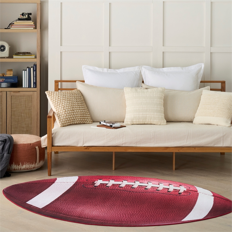 Nourison Imagination 5' x 7' Brown Fabric Area Rug