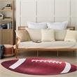 Nourison Imagination 5' x 7' Brown Fabric Area Rug