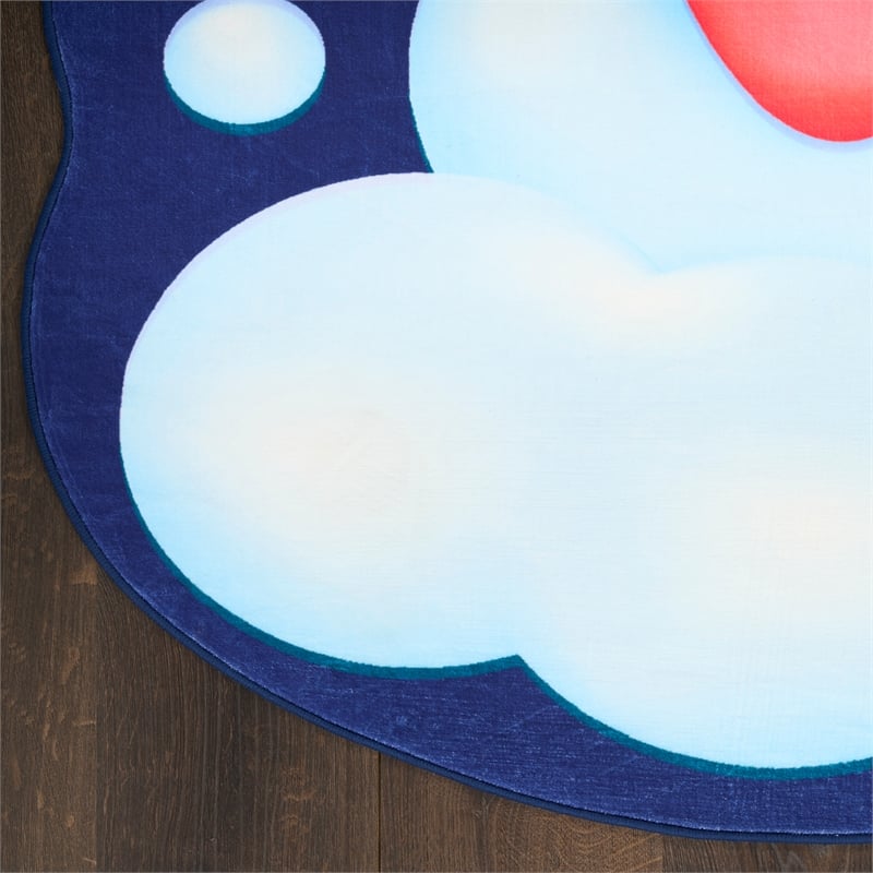 Nourison Imagination 5' x 7' Multi-Color Fabric Area Rug