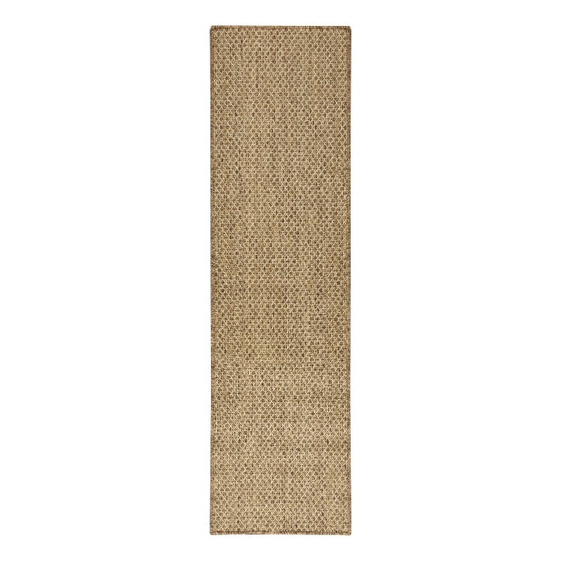 Nourison Courtyard 6' Runner Jute Fabric Area Rug
