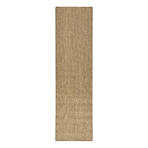 Nourison Courtyard 6' Runner Jute Fabric Area Rug