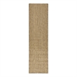 Nourison Courtyard 6' Runner Jute Fabric Area Rug