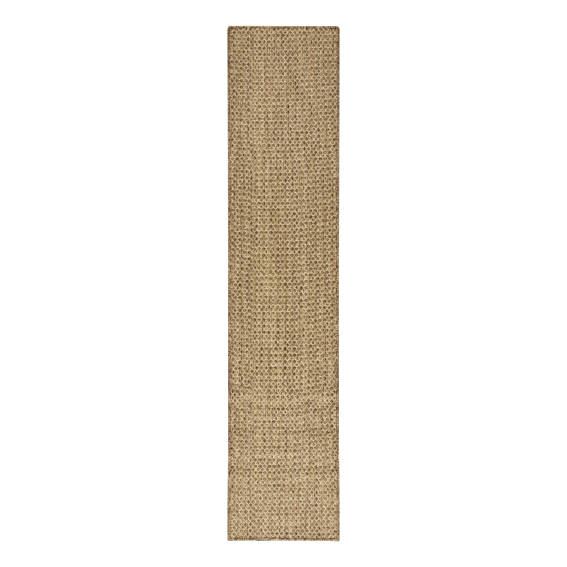 Nourison Courtyard 8' Runner Jute Fabric Area Rug