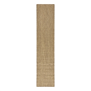 Nourison Courtyard 8' Runner Jute Fabric Area Rug
