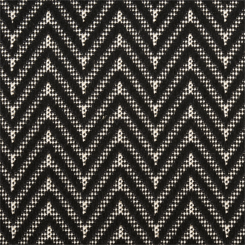 Nourison Horizon 4' x 6' Black Fabric Area Rug