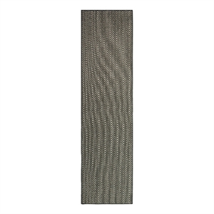 Nourison Horizon 8' Runner Charcoal Fabric Area Rug