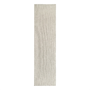 Nourison Horizon 8' Runner Gray Fabric Area Rug