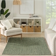 Nourison Horizon 5' x 7' Green Fabric Area Rug