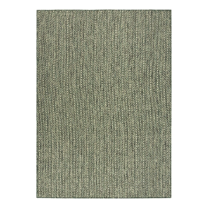 Nourison Horizon 5' x 7' Green Fabric Area Rug