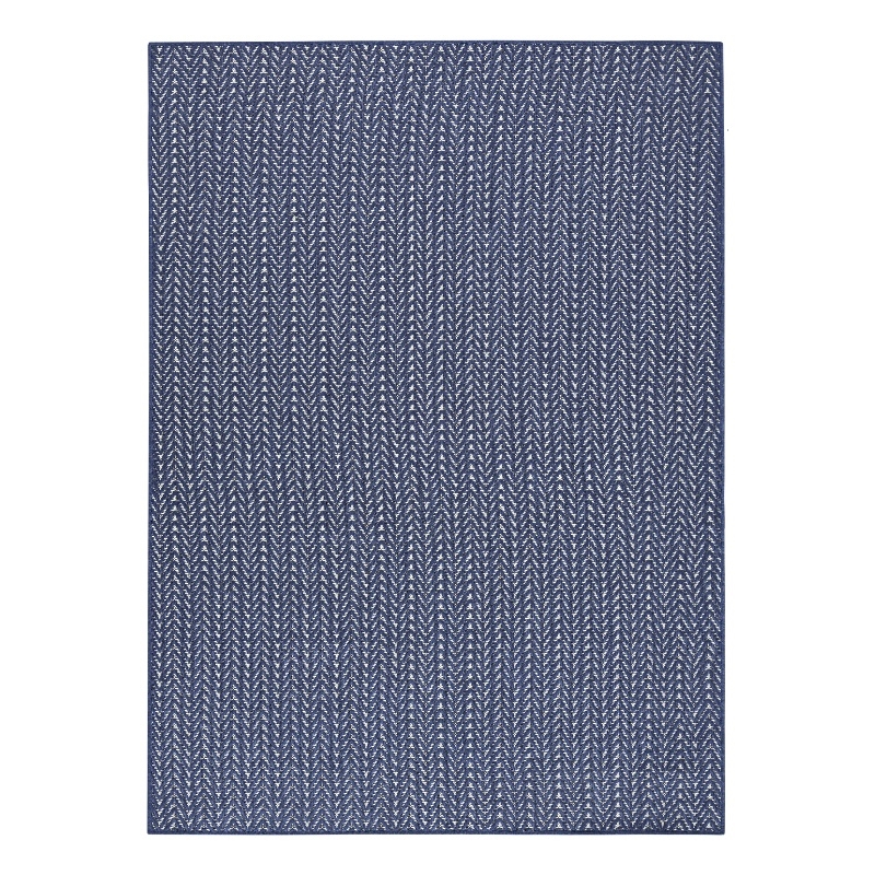 Nourison Horizon 5' x 7' Navy Fabric Area Rug