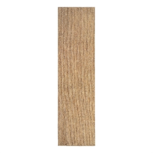 Nourison Horizon 8' Runner Natural Fabric Area Rug