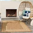 Nourison Horizon 5' x 7' Natural Fabric Area Rug