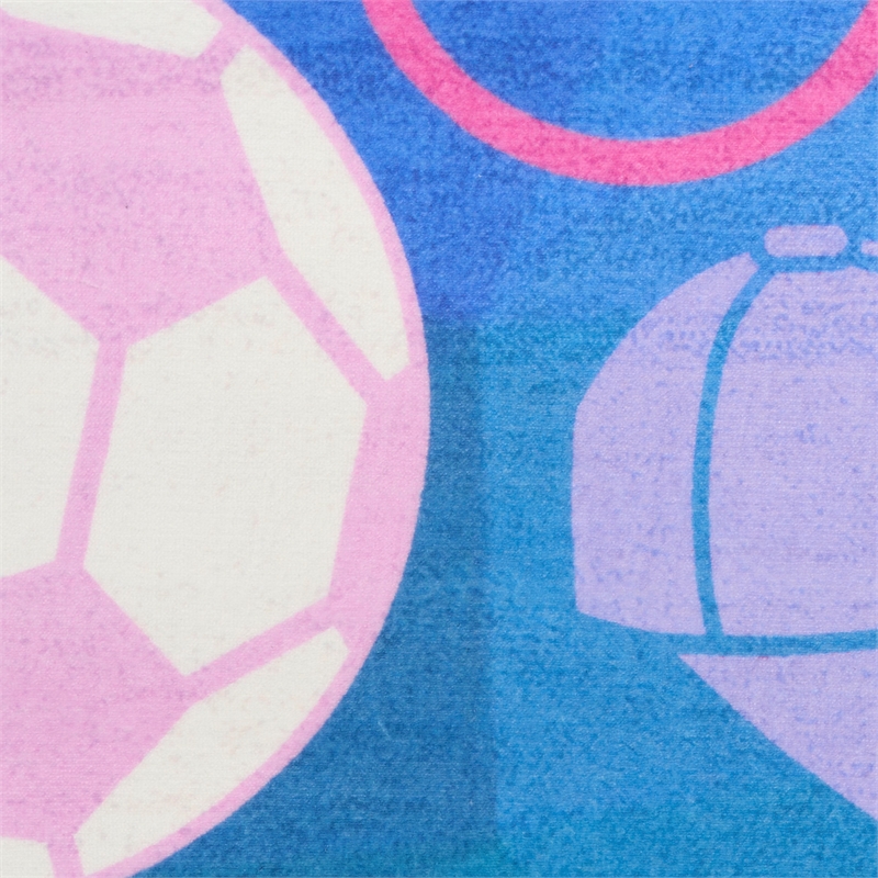 Nourison Imagination 4' x 6' Purple Fabric Area Rug