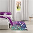 Nourison Imagination 4' x 5' Purple Fabric Area Rug