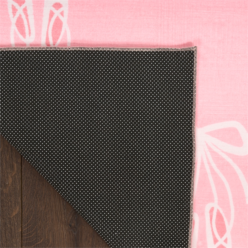 Nourison Imagination 5' x 7' Pink Fabric Area Rug