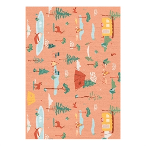 Nourison Imagination 5' x 7' Multi-Color Fabric Area Rug