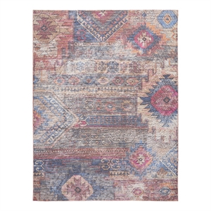 Nourison New Concept Washables 10' x 14' Multicolor Vintage Indoor Rug