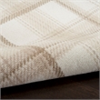 Nourison Grafix 9' x 12' Ivory Beige Fabric Area Rug