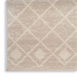 Nourison Grafix 9' x 12' Beige Fabric Area Rug