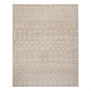 Nourison Grafix 9' x 12' Beige Fabric Area Rug