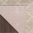 Nourison Grafix 6' Runner Beige Fabric Area Rug