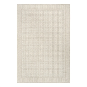 Nourison Nordic 4' x 6' Ivory  Fabric Area Rug