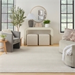 Nourison Essentials 10' x 14' Ivory Gold Fabric Area Rug