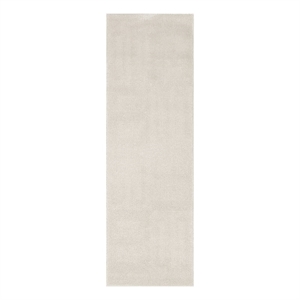 Nourison Nordic 6' Runner Ivory Fabric Area Rug