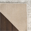 Nourison Modern Shag 5' x 7' Ivory Gray Fabric Area Rug
