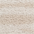 Nourison Modern Shag 4' x 6' Ivory Beige Fabric Area Rug