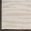 Nourison Modern Shag 5' x 7' Ivory Beige Fabric Area Rug