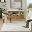 Nourison Modern Shag 5' x 7' Ivory Gray Fabric Area Rug