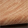 Nourison Essentials 4' x Round Rust Fabric Area Rug