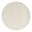 Nourison Essentials 4' x Round Ivory Gold Fabric Area Rug