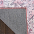 Nourison Washables 3' x 5' Pink Fabric Area Rug