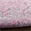 Nourison Washables 3' x 5' Pink Fabric Area Rug