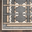 Nourison Nordic 5' x 7' Ivory Multi-Color Fabric Area Rug