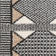 Nourison Nordic 5' x 7' Ivory Multi-Color Fabric Area Rug